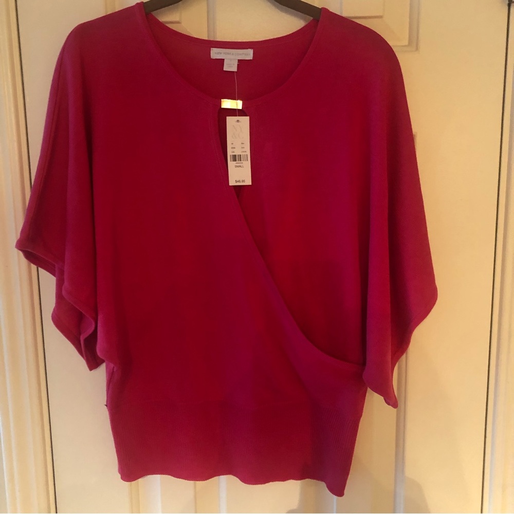 NY&C Wrap Sweater